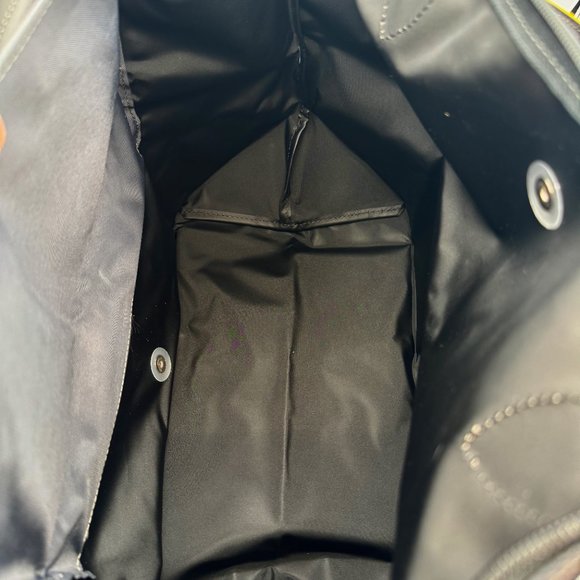 🔥Sold 🔥 Le Pliage L (Grey and Yellow) Nylon Shoulder bag (NWOT) - Picture 10 of 11